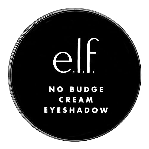 e.l.f. No Budge Cream Eyeshadow, 3-in-1 Eyeshadow, Primer & Liner With Crease-Resistant Color & Stay-Put Power, Vegan & Cruelty-Free, Sahara