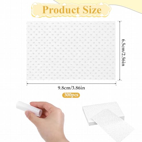 300 Pcs Disposable End Papers for Hair Perms - High Temp Resistance
