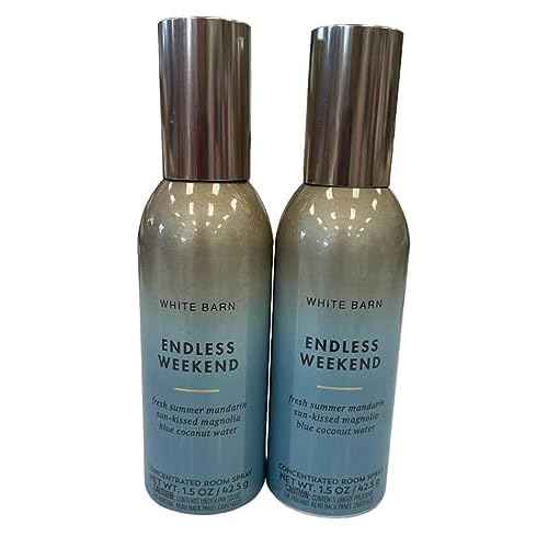 In Fashion Design Bath and body Lotion, Perfume Mist, Shower Gel Fragrance Collection (Endless Weekend Room Spray 2 pc, 2 pc set)