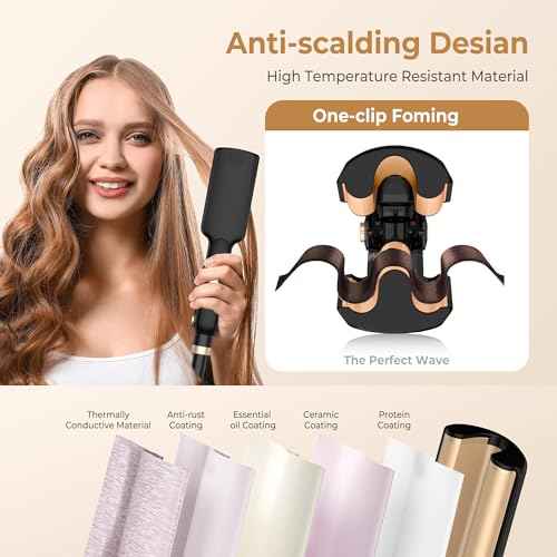 Crimper Hair Tool, Mini Hair Crimper for Women Heating up 390¡ÆF, Waver Curling Iron with Negative Ions, Double Voltage Crimping Iron for All Style (9.5 Inch/1.5 Inch)
