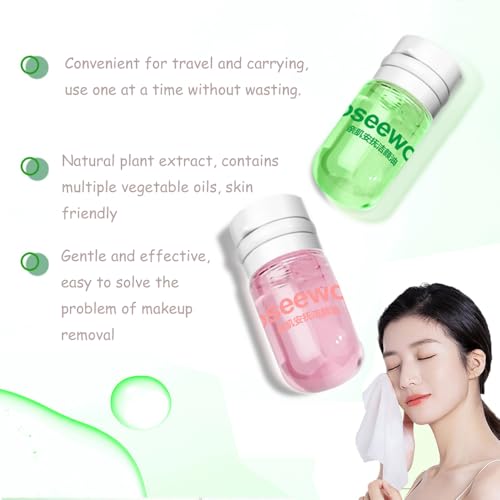 Cleansing Oil Mini Travel Set 20pcs - Makeup Remover for All Skin