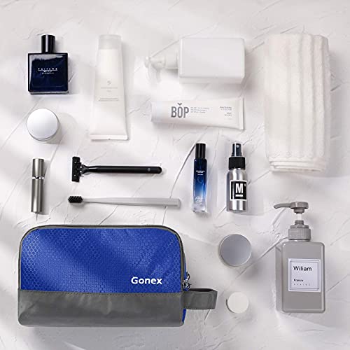 Gonex Travel Toiletry Bag - Water-Resistant Nylon Organizer