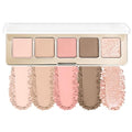 Neutral Eyeshadow Palette - 5 Nude Brown Matte & Shimmer Shades