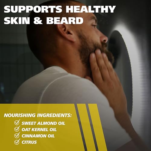 Wahl¢ç Beard Oil for Men ? Softens & Moisturizes Beard Hair, Soothes Skin Irritation - Contains Sweet Almond, Oat Kernel & Cinnamon Oils - Fresh Citrus Scent, 2.0 Fl Oz ? Model 3028692