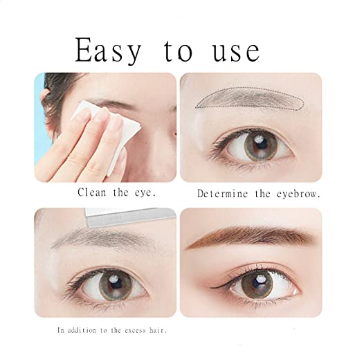 Single Edge Razor Blades, 60PCS Eyebrow Razor Blades, Stainless Steel Single Edge Shaving Razor Blades, Eyebrow Razor Blade Replacement