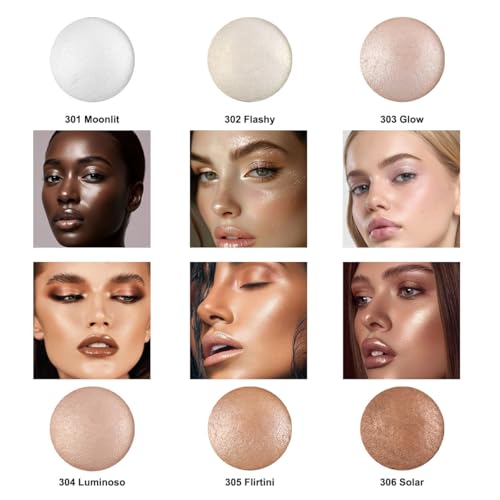 Baked Highlighter Powder Shimmer - Corlo Flirtini Pearl