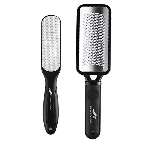 2 Pack Stainless Steel Foot Files Callus Remover