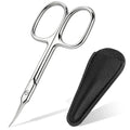 ESVIENS Curved Precision Cuticle Scissors - Stainless Steel Manicure Trimmer