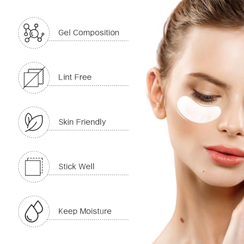 Vaincre Hydrogel Under Eye Patches for Lash Extensions, 120 Pairs