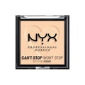 NYX Can't Stop Won't Stop Mattifying Pressed Powder - Light