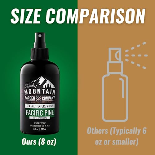 Rocky Mountain Sea Salt Spray for Men - 8 oz