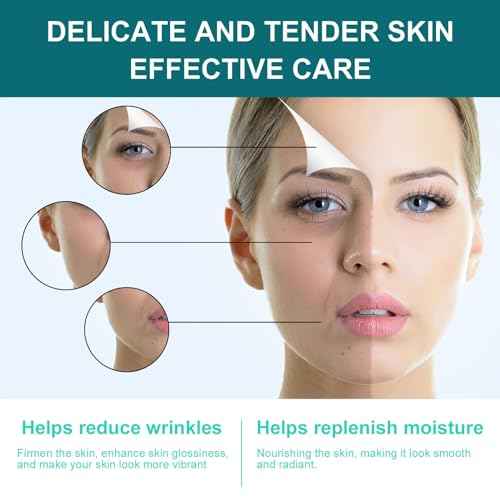 Retinol Collagen Cream for Face with 5% Hyaluronic Acid Anti-Aging Cream Anti-Wrinkle Reduce Fine Lines Lifting and Firming 24-Hour Facial Care Suitable For All Skin Types
