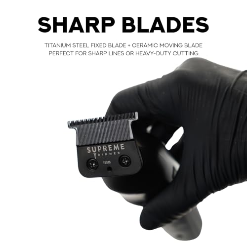 Supreme Trimmer Vader Lite Professional Barber Trimmer Black ST3700