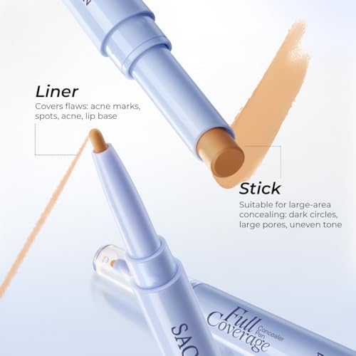 SACE LADY 2-in-1 Concealer Pen Dual-End for Dark Circles