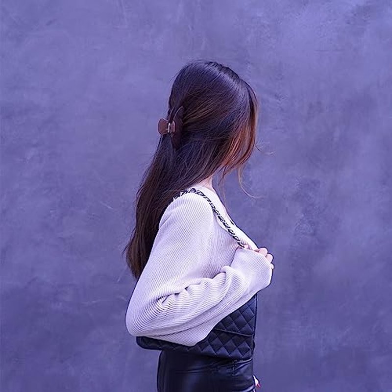 Mocha Claw Clip for Women | 4 Inch Secure Hair Clip