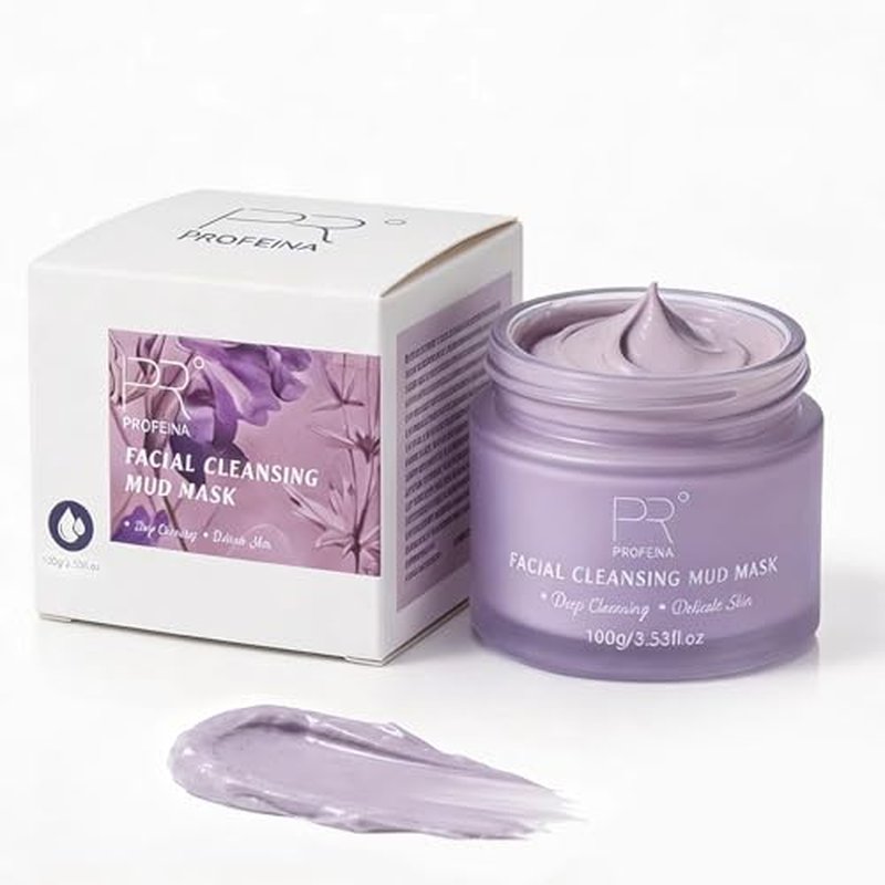 Non-Drying Clay Face Mask for Oily & Sensitive Skin, 4.23 Oz
