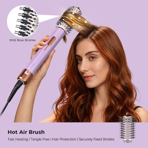 7-in-1 Negative Ion Hair Dryer & Styler Set with Auto Curling