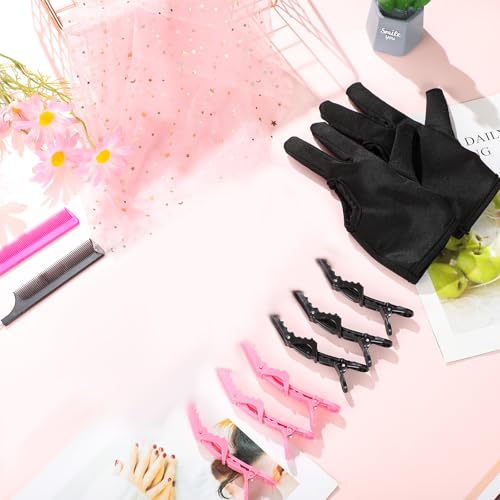 Skyley Hair Styling Tool Set with Heat Gloves & Accessories