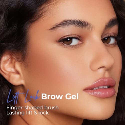 SACE LADY Lift Lock Brow Gel, Glue-Like Hold Clear Eyebrow Gel, With Finger-Like Brush, Long-Last Up To 16 Hours Transparent Eyebrow Glue