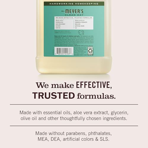 Mrs. Meyer’s Clean Day Basil Liquid Hand Soap Refill 33 fl oz - Pack of 1