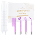 Uaike High Frequency Facial Wand - 4 in 1 Violet Handheld Device