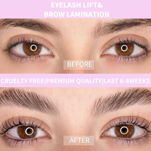 Lash Lift & Brow Lamination Kit – 6-8 Week Results