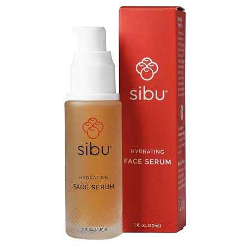 Sibu Hydrating Facial Serum, Made From Premium Sea Buckthorn Oil & Hyaluronic Acid (1oz) ? Hydrates Dry Skin, Brightens Complexion & Reduces Blemishes