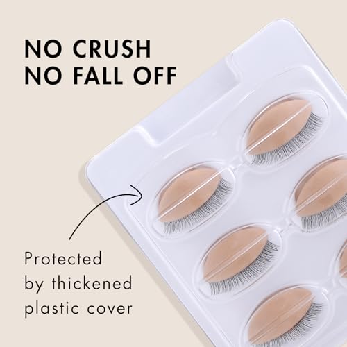 Double-Layer Replacement Eyelids for Lash Extensions (3 Pairs)