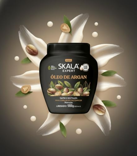 SKALA Moroccan Argan Oil 32oz - Nourishing Hair Treatment