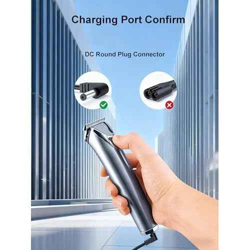 Charger Replacement for Wahl Trimmer Shaver 9818L 9854L 9888L WNT-9 S003HU0420060 Power Cord 4.2V