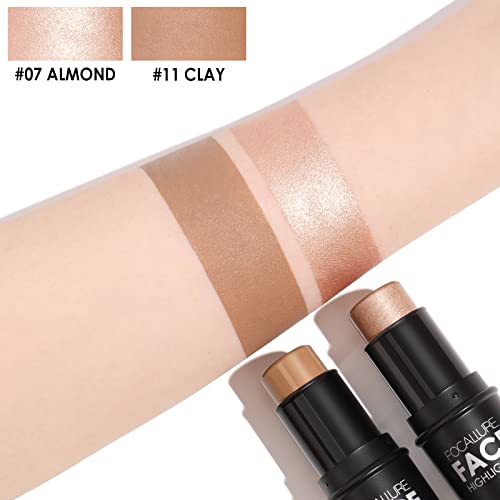FOCALLURE Contour Stick Kit – Bronzer & Highlighter Pen, Medium