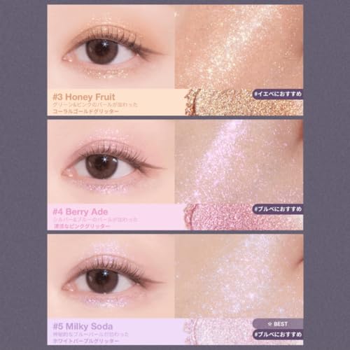 Too Cool For School Artclass Glitter Eyeshadow Stick Peach #02