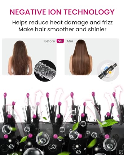 5-in-1 Hair Dryer Brush with Ionic Ceramic - Medium to Long Hair