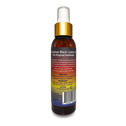 Well's Oil Jamaican Black Castor & Lavender Oil Spray - 4 oz