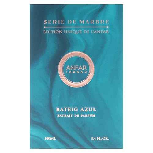 Anfar London - Bateig Azul for Unisex - 3.4 oz Extrait De Parfum Spray
