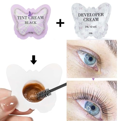 Libeauty Lash & Brow Tint Kit - Semi-Permanent Black Color