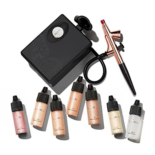 Luminess Air Basic Airbrush Makeup Kit – 9-Piece Silk Foundation System