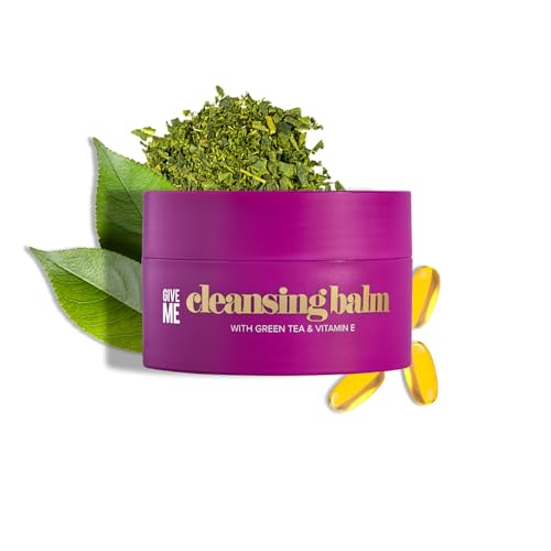 Green Tea & Vitamin E Cleansing Balm – Hydrating Makeup Remover