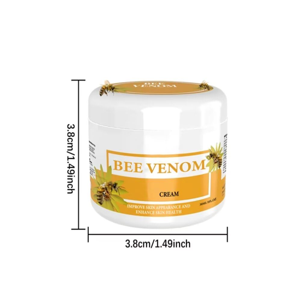 YunNing Bee Venom Cream, Honey Cream for Neck, Waist, Back of Hands, Feet and Legs 2Pcs - HS01