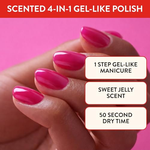 Nails Inc x Smucker's It's Topless Jelly Nail Polish - Sheer Berry Purple