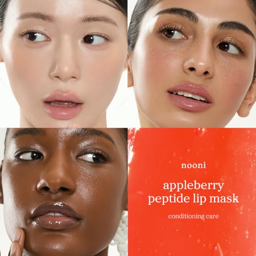 NOONI Appleberry Peptide Overnight Lip Mask 02 Appleberry Lip Mask (Red)