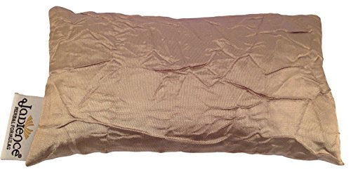 Lavender Eye Mask with Jade - Gold Cotton Blend