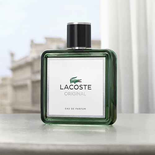 Lacoste - Original Eau de Parfum - Men's Fragrance - Fougere Woody Ambery - With notes of Pink Pepper, Lavender, and Sandalwood - 3.3 Fl Oz