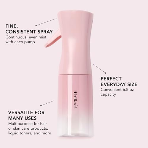 The Hair Edit Continuous Fine Mist Spray Bottle - 6.8 oz