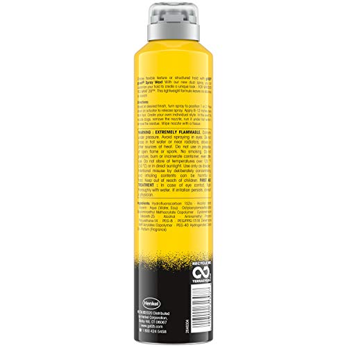 Got2B Glued Spray Wax with 2-in-1 Dual Nozzle, 8 oz (Pack of 3)