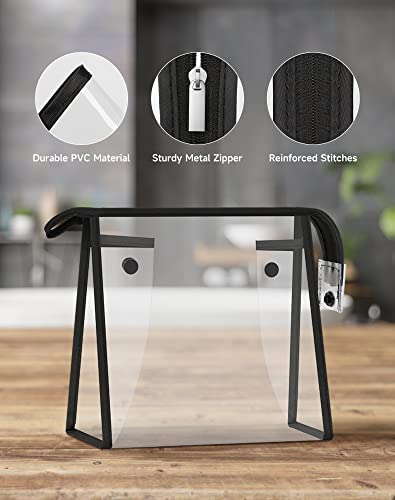 Morfone TSA Approved Travel Bottle Kit - Leak Proof Toiletry Set