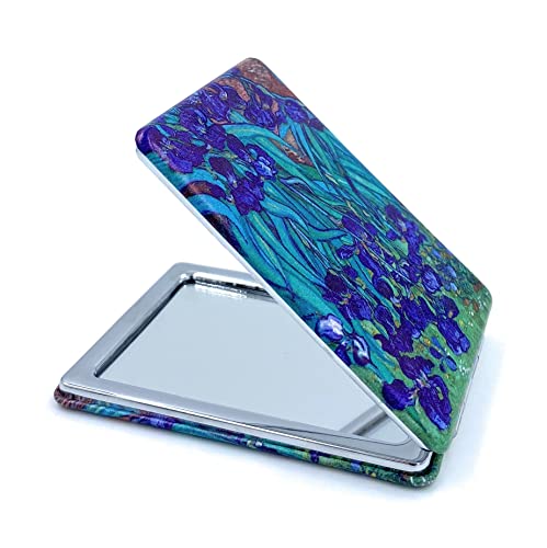 Van Gogh Art Compact Mirror, Foldable Makeup Mirror with Magnification