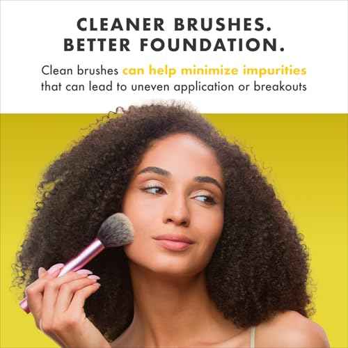 Cinema Secrets Original Makeup Brush Cleaner Spray - Professional Cleanser for Makeup Brushes - Quick-Drying, Rinse-Free Formula - Removes Stubborn Waterproof Make Up - Lemon (2 fl oz)