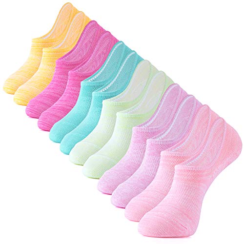 IDEGG No Show Socks Womens and Men Low Cut Ankle Short Anti-slid Athletic Running Novelty Casual Invisible Liner Socks