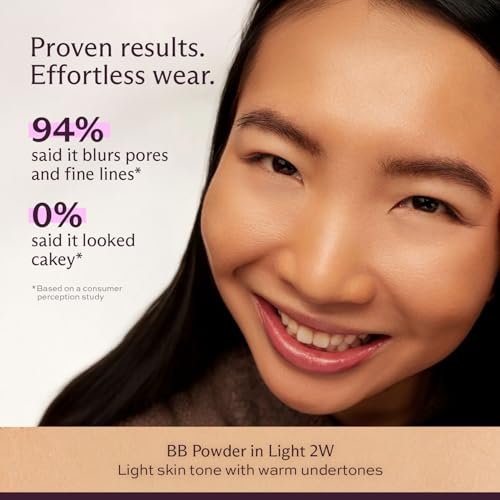 Subtl Beauty BB Powder + Dual-Ended Face Brush ? Light 2W, 6.3g ? Talc-Free Powder Foundation with Buildable Coverage, Skin-Like Finish, Hydrating Formula, Travel-Friendly Brush